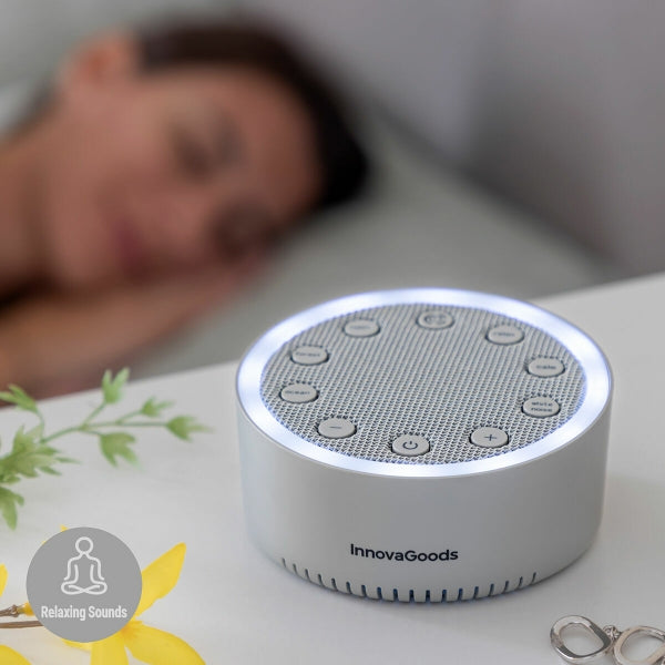 Máquina con sonido y luz para dormir InnovaGoods