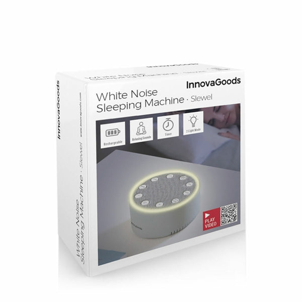 Máquina con sonido y luz para dormir InnovaGoods