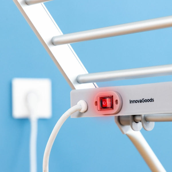 Tendedero eléctrico plegable con alas InnovaGoods