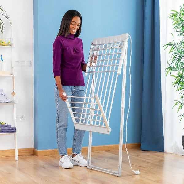 Tendedero eléctrico plegable con alas InnovaGoods