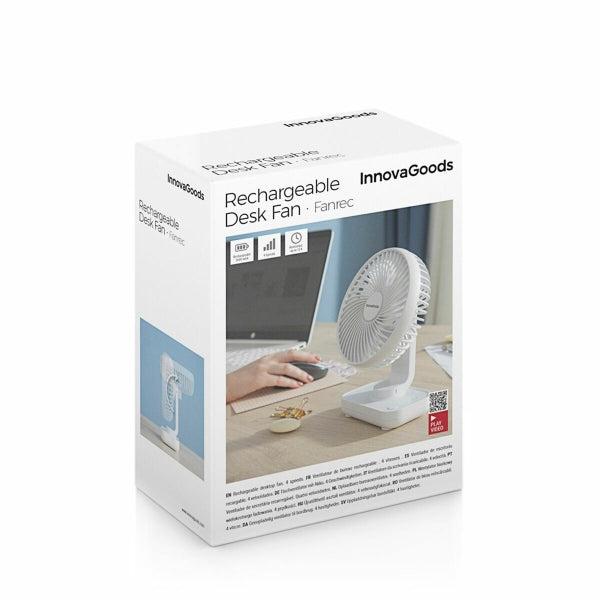 Ventilador personal de mesa InnovaGoods Ø 5,4"