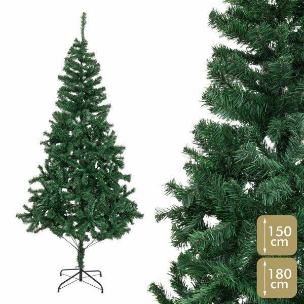 Árbol de Navidad verde PVC