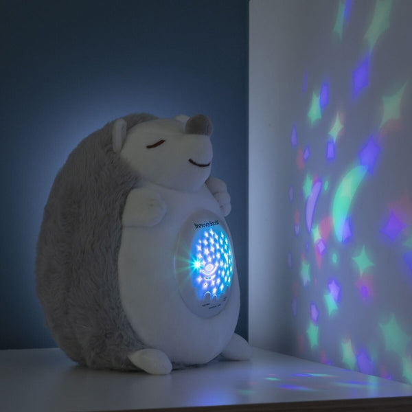 Erizo de peluche con luz y música relajantes InnovaGoods