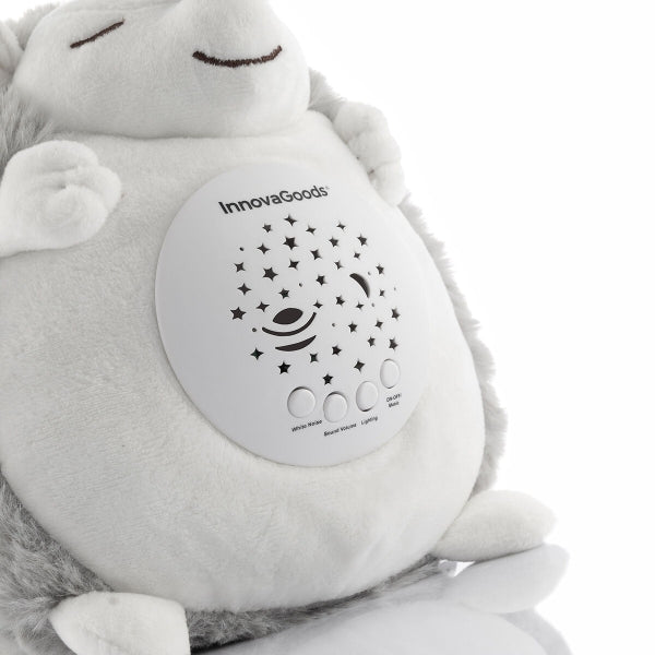 Erizo de peluche con luz y música relajantes InnovaGoods